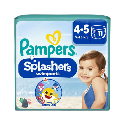 Boots Pampers Splashers Size 4-5 Disposable Swim Pants 9-14kg 11 Count- Buy online at McGrocer