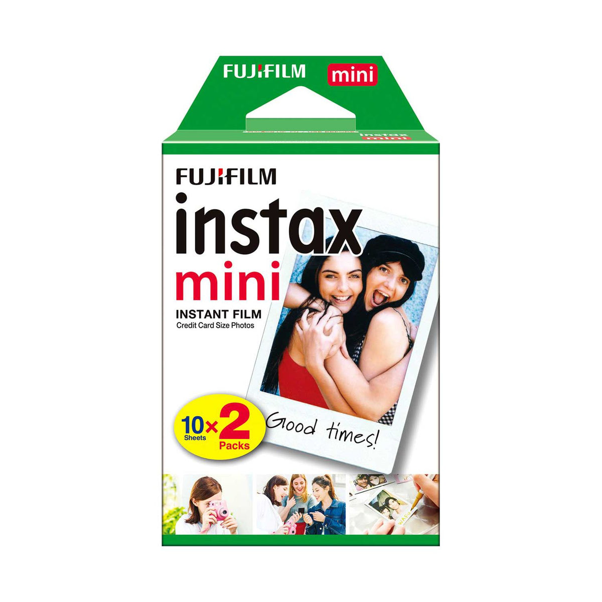 Instax Mini Film Doppelpack 20 Aufnahmen (Britische Marke)