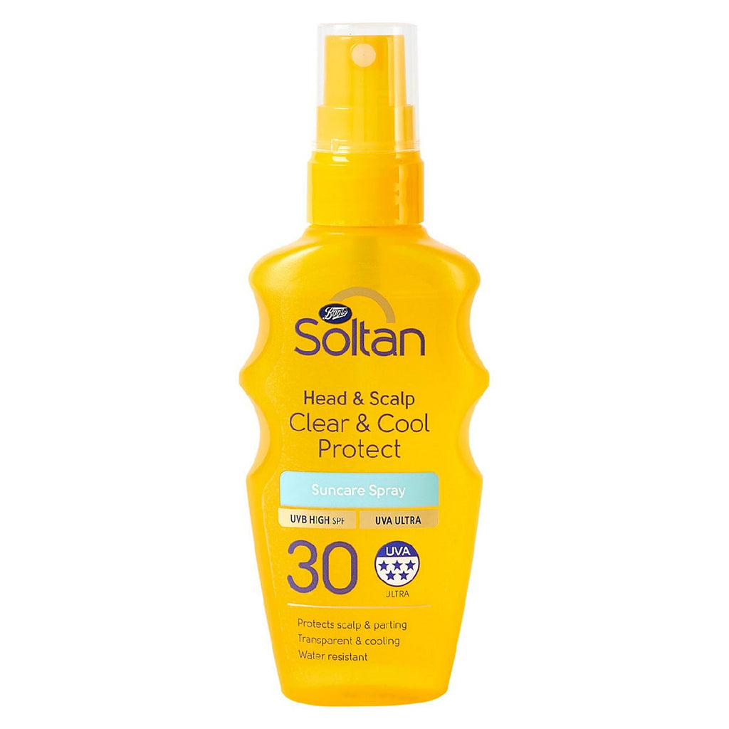 Soltan Clear & Cool Head And Scalp SPF30 75ml Suncare Spray