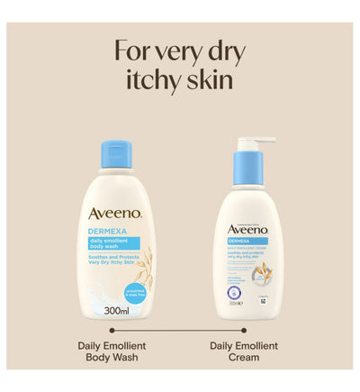Gel lavant émollient quotidien Aveeno Dermexa 300 ml