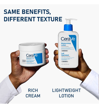 CeraVe Feuchtigkeitsspendende Lotion für Gesicht und Körper mit Ceramiden 236ml