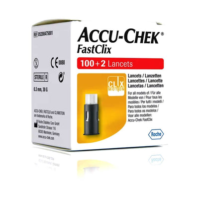 Boots Accu-Chek FastClix 100+2 Lancets- Buy online at McGrocer