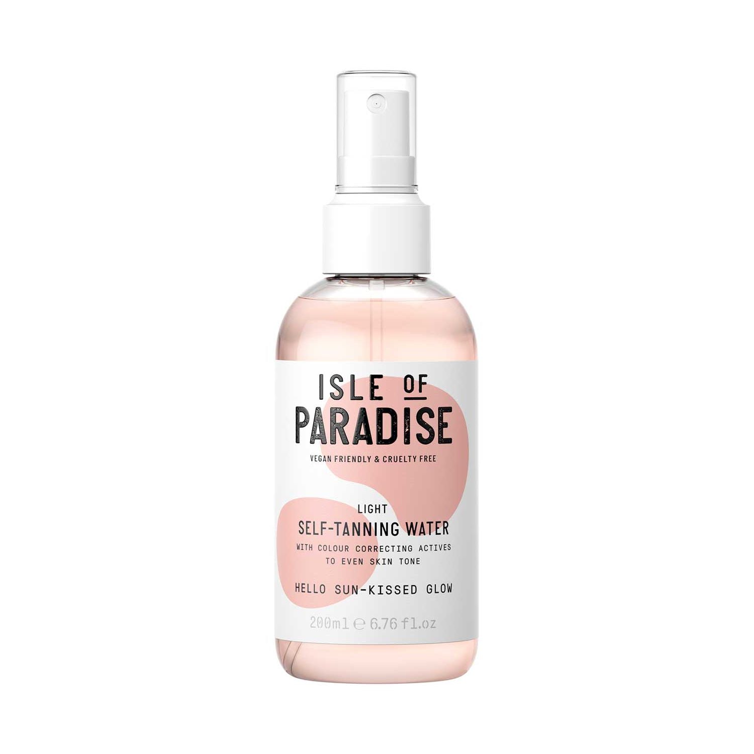 Isle of Paradise Self-Tanning Water Light 200ml (British brand)