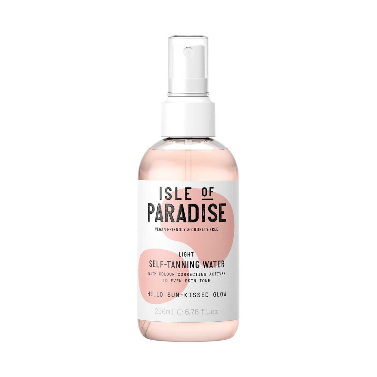 Isle of Paradise Self-Tanning Water Light 200ml (British brand)
