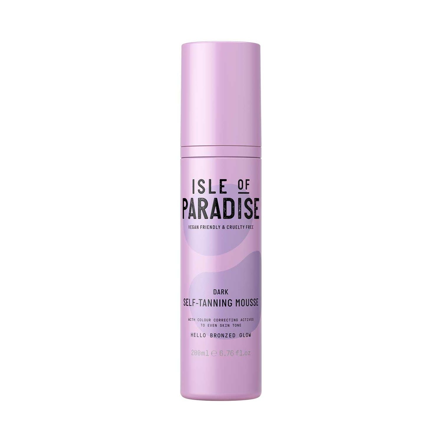 Isle of Paradise self-tanning mousse dark 200ml (British brand)