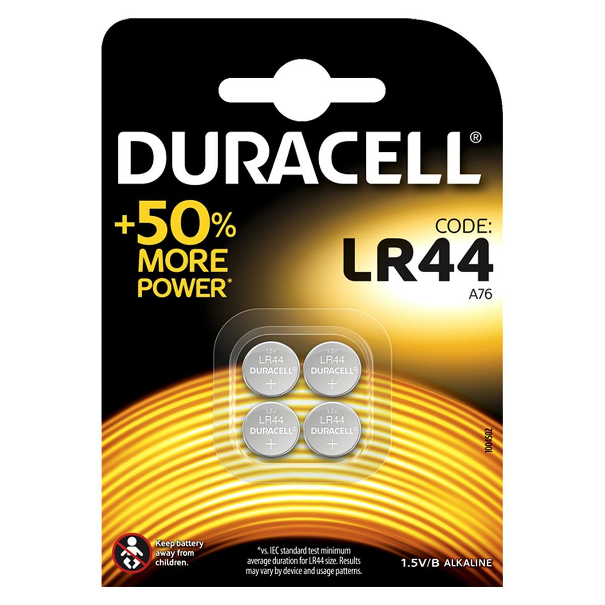 Duracell Batteries LR44 Coin Cell 4s GOODS Boots   