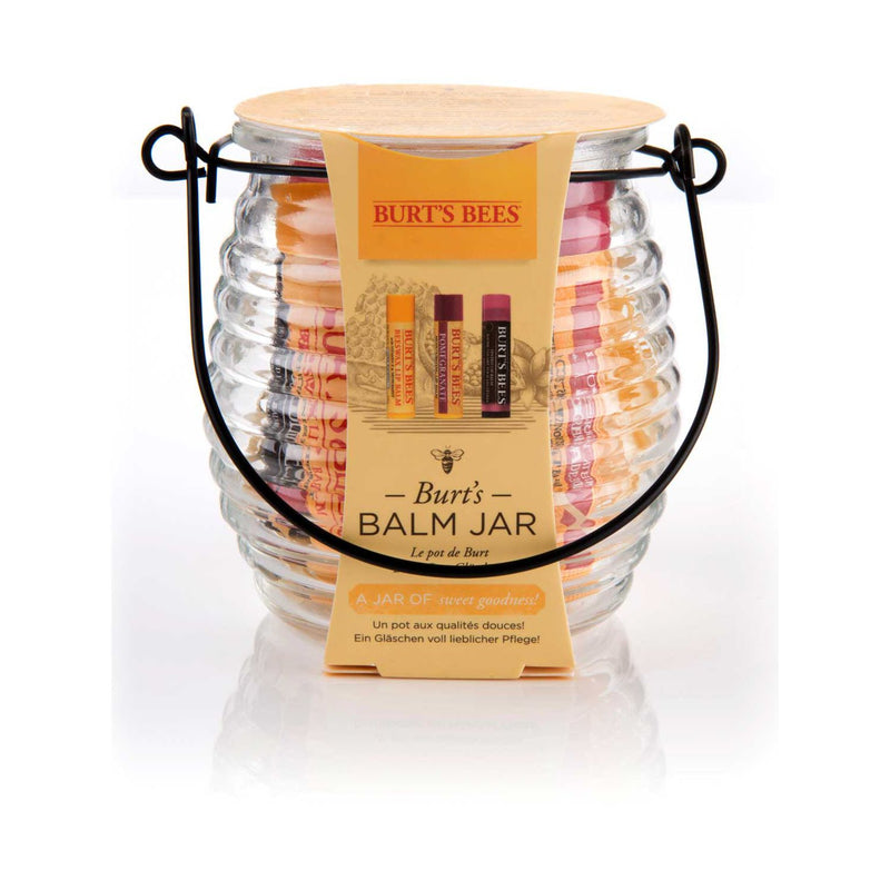 Burt's Bees Honey Pot Lip Balm Jar Set - British product
