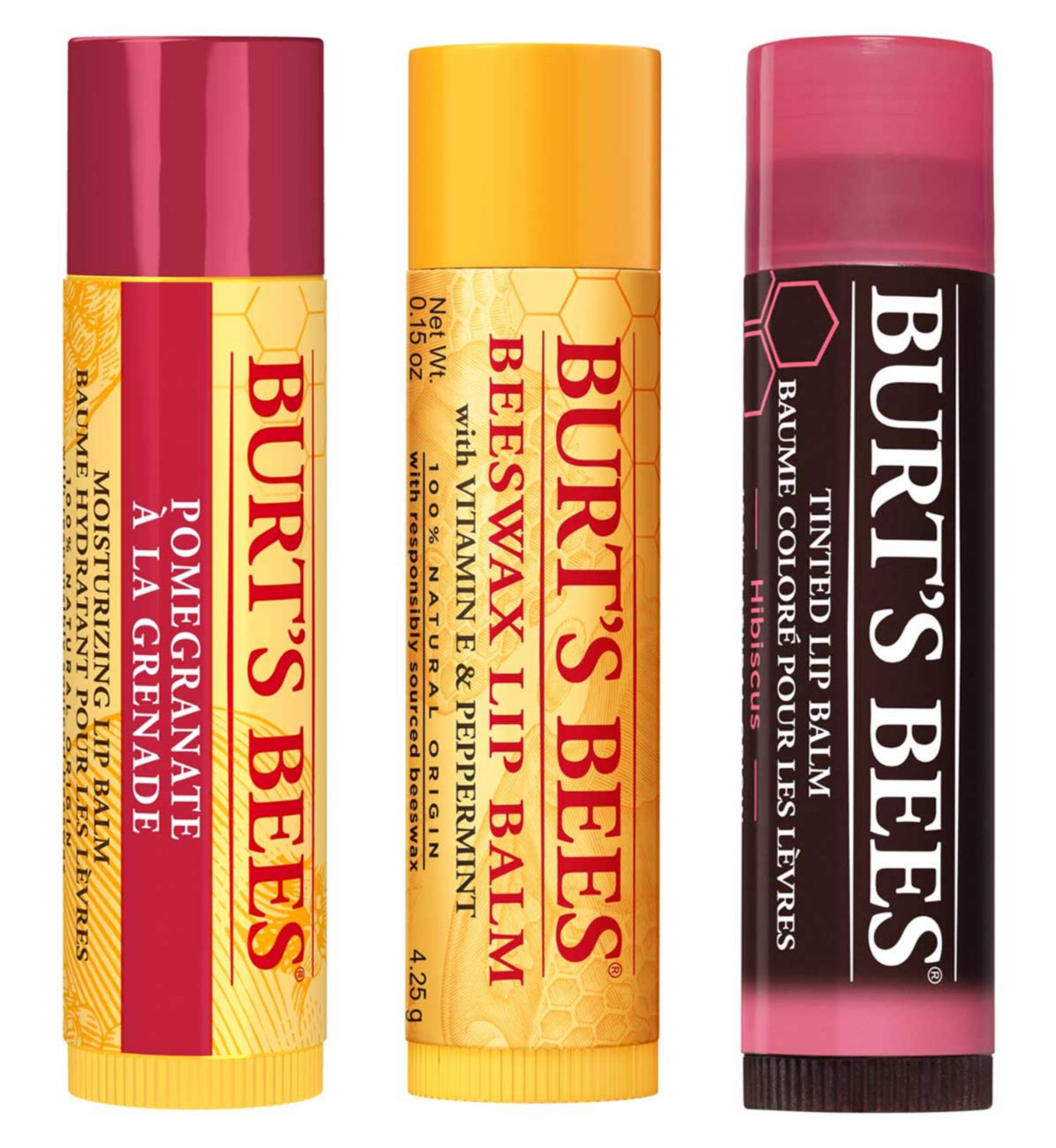 Burt's Bees Honey Pot Lip Balm Jar Set - British product