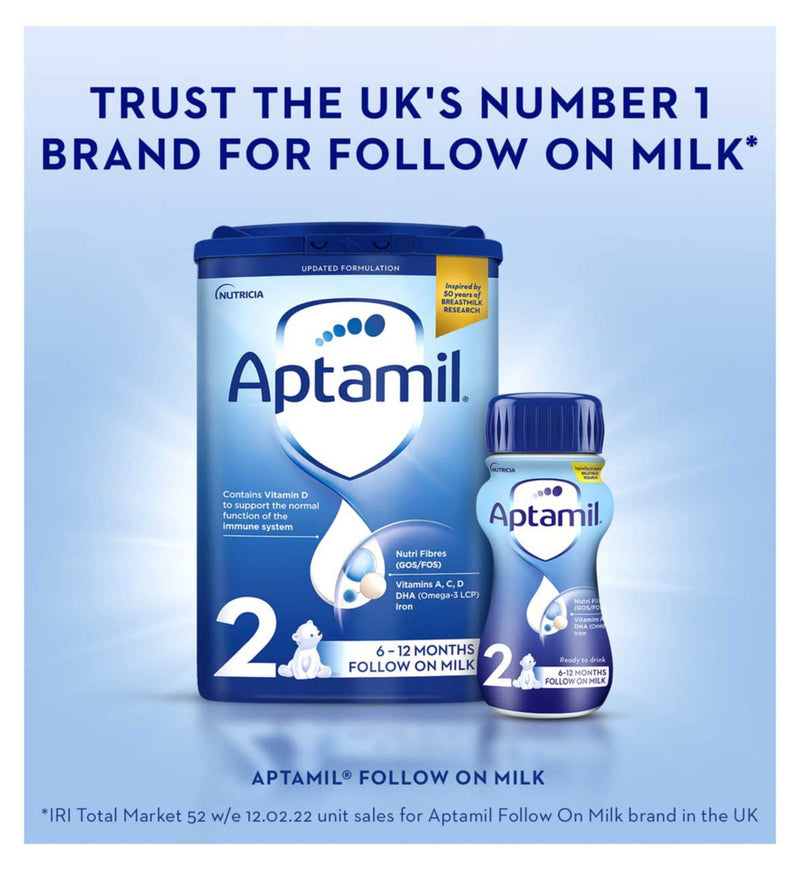 Aptamil Follow On Baby Milk Formula Powder 800g - British product