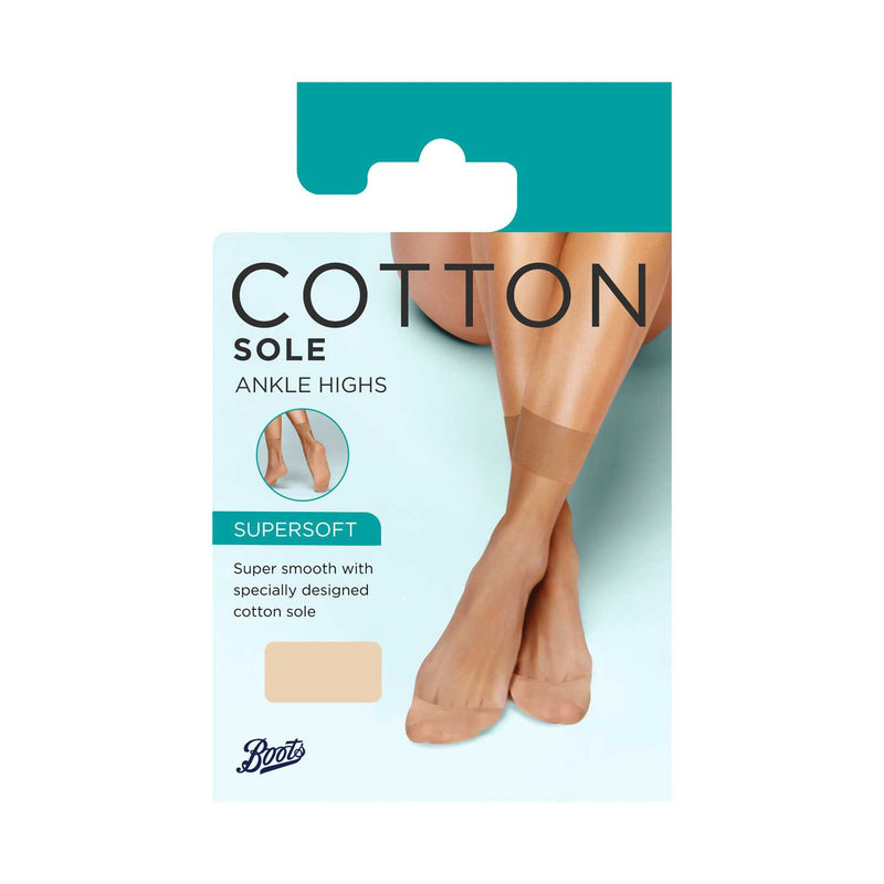 Boots ankle socks nude 2 pair pack - British product