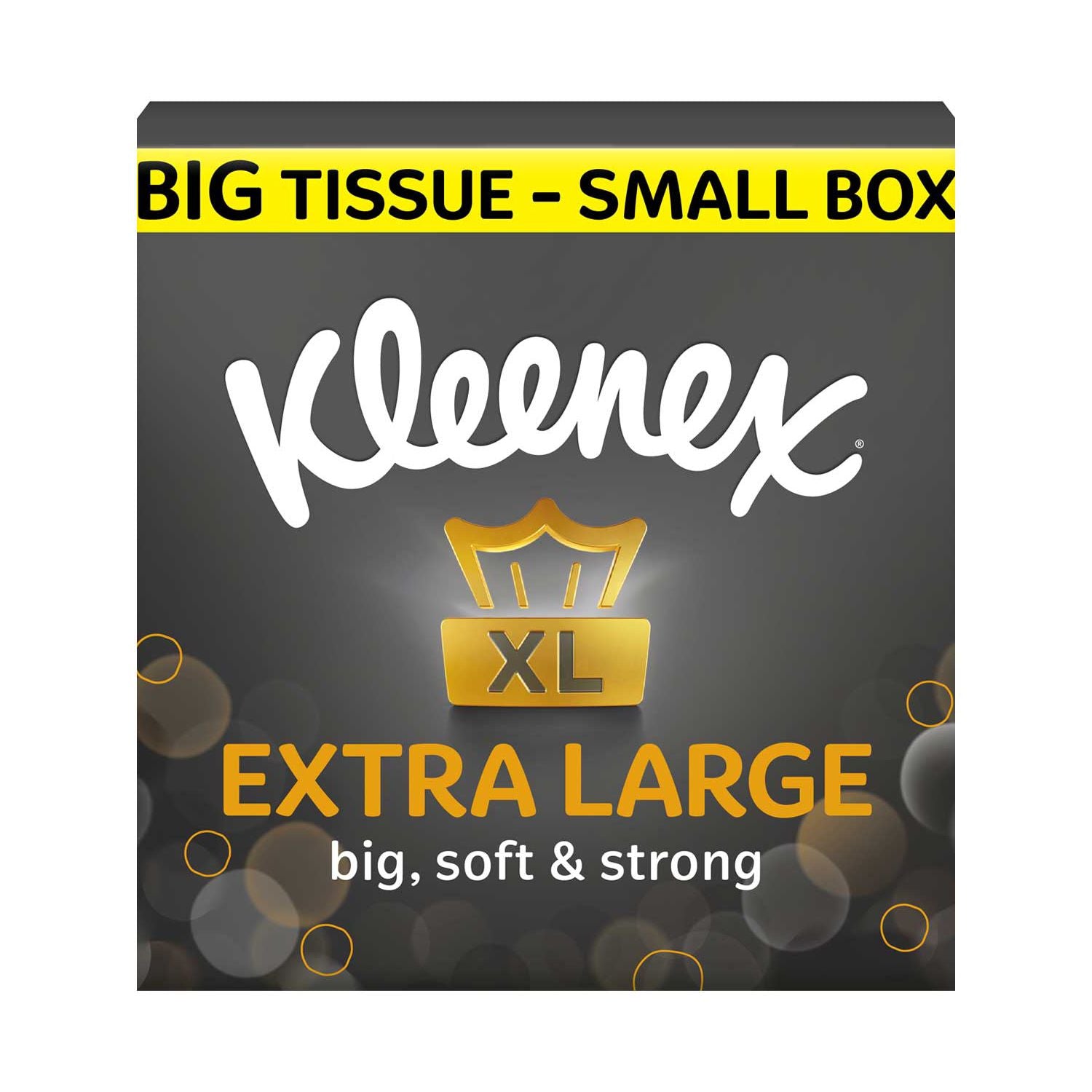 Kleenex mouchoirs extra larges 2 boîtes compactes - Produit britannique