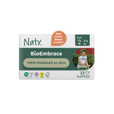 Naty BioEmbrace Windeln Größe 2 3-6kg (Britische Marke)