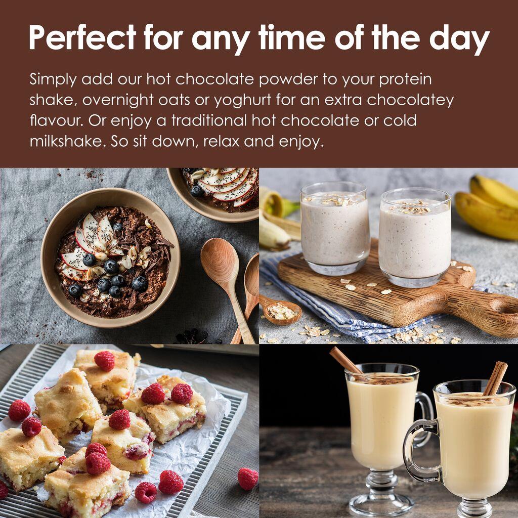 Options Belgian instant white hot chocolate drink 220g, UK version