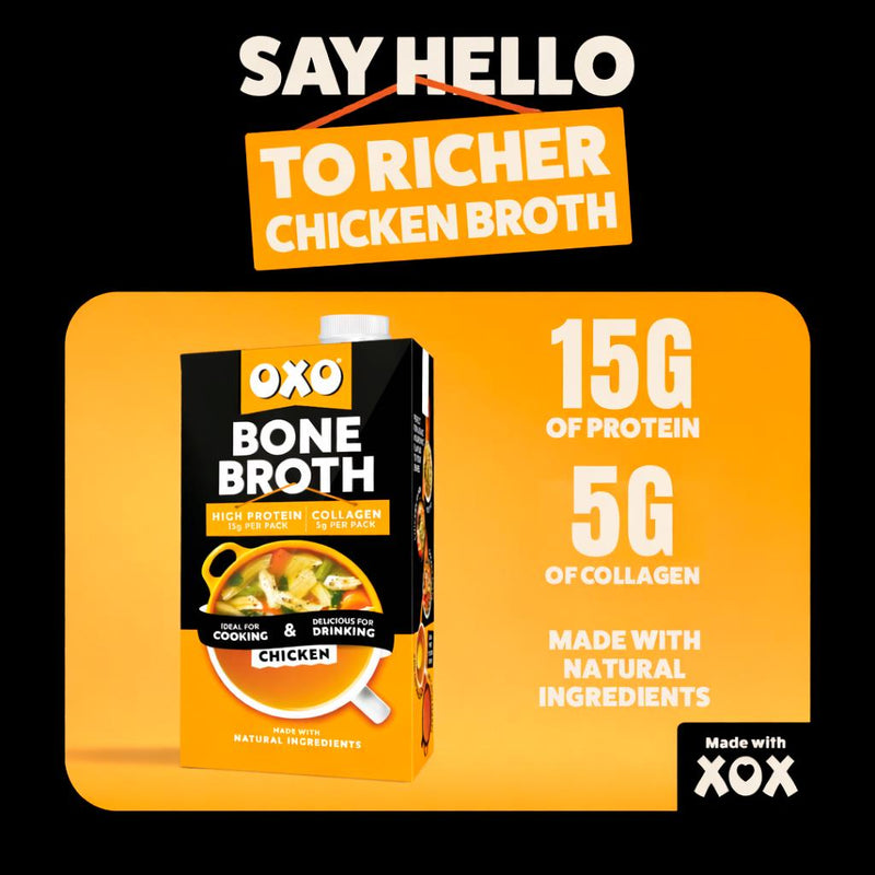 OXO chicken bone broth 500ml (British brand)