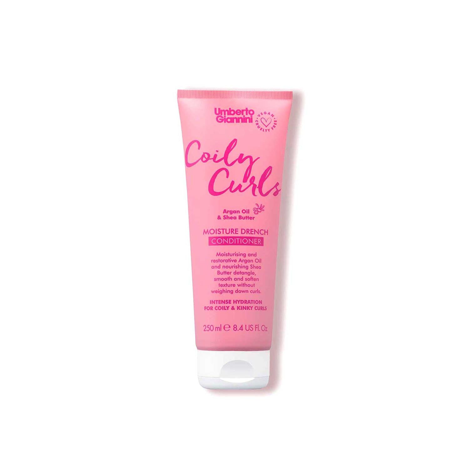 Umberto Giannini Coily Curls Moisture Conditioner 250ml (British brand)
