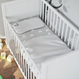 Panda baby memory foam bamboo pillow 45x25x3 cm, UK version