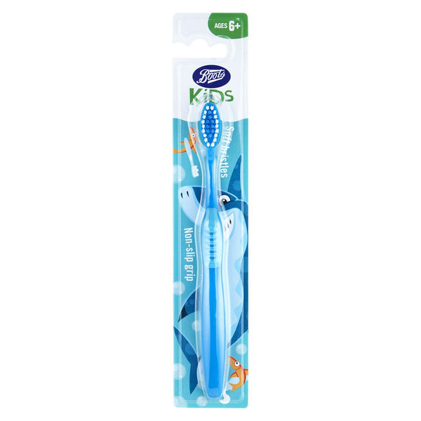 Soft Bristle Manual Toothbrush for Kids Ages 6+ Years