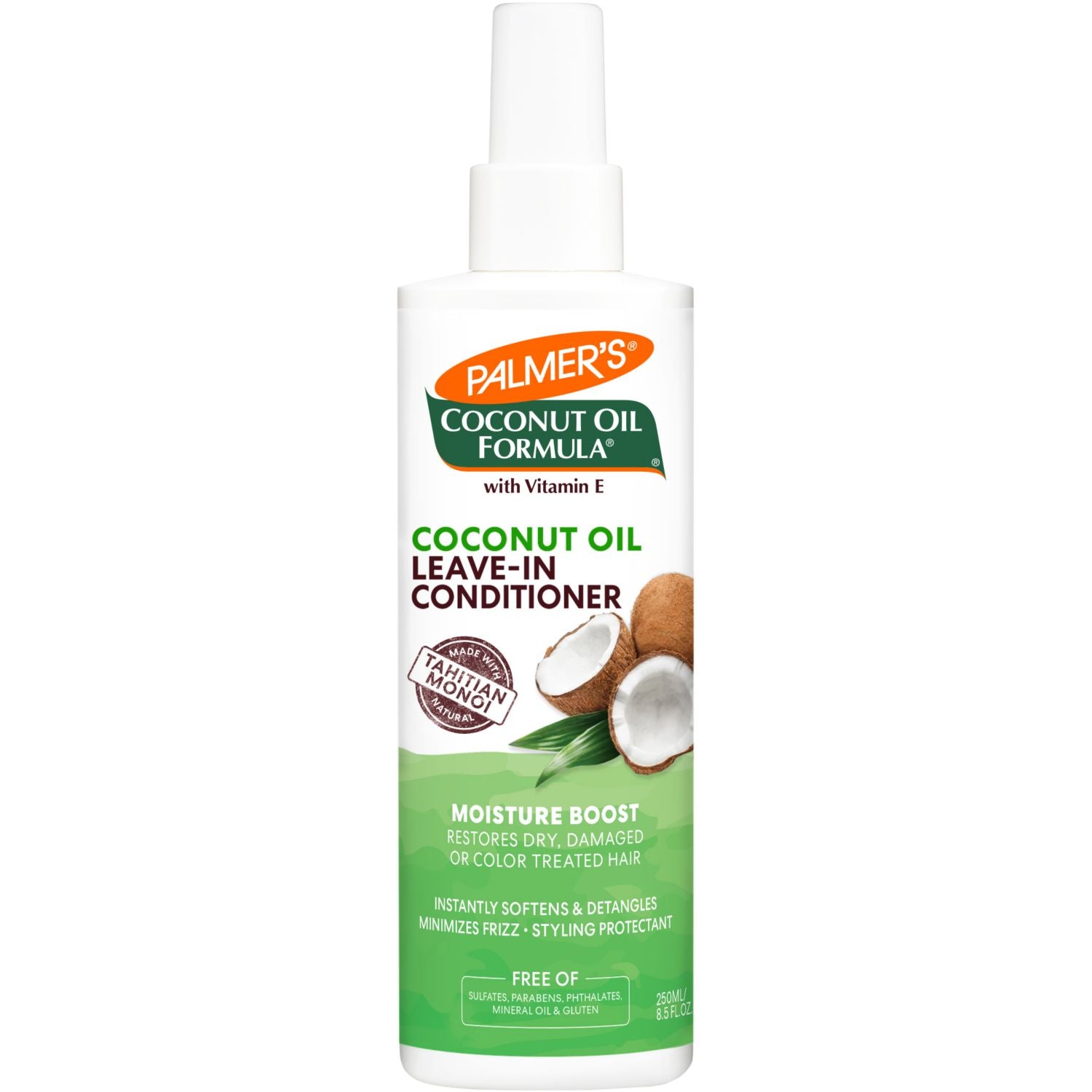 Palmer's Coconut Oil leave-in conditioner 250ml, imported from the UK