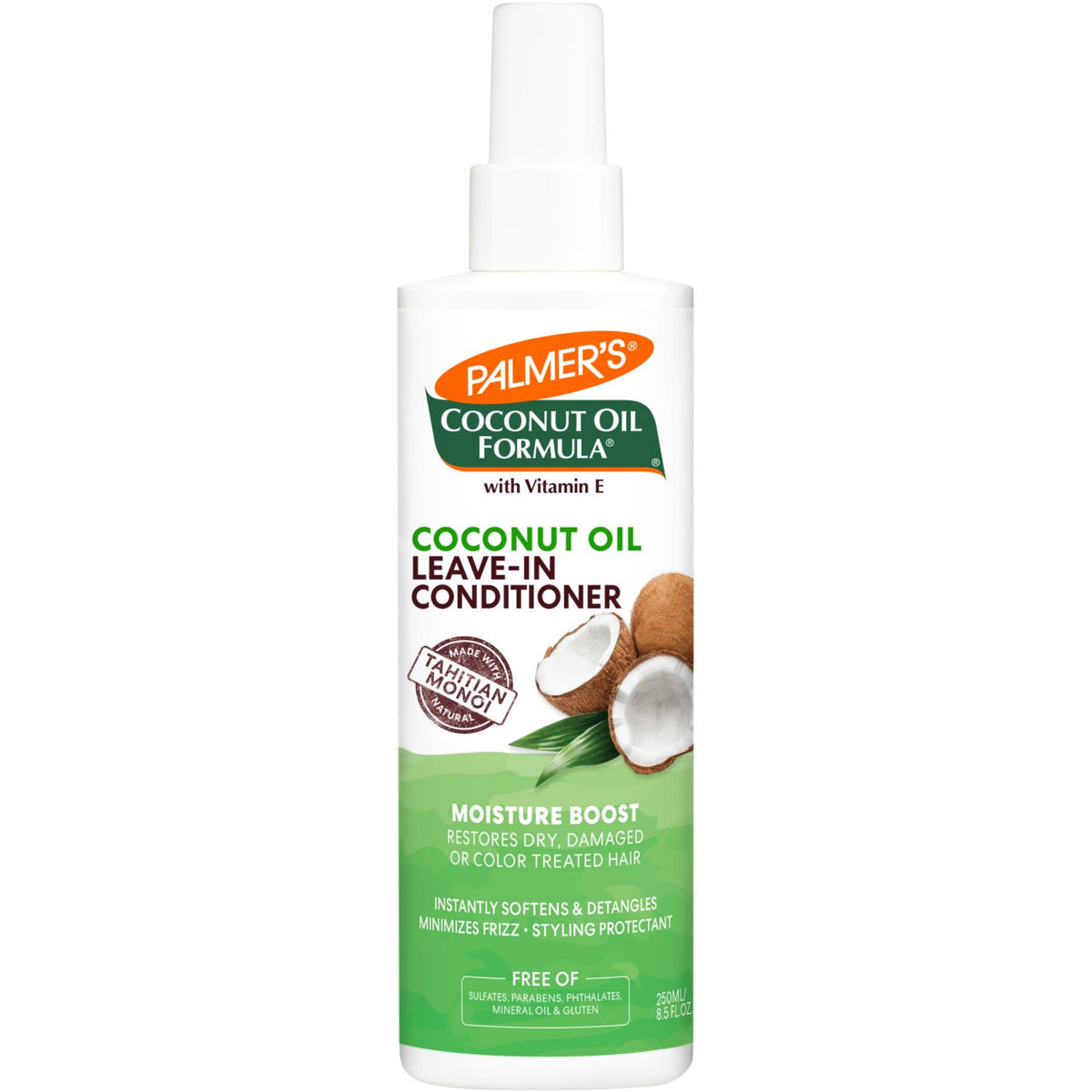 Palmer's Coconut Oil leave-in conditioner 250ml, imported from the UK