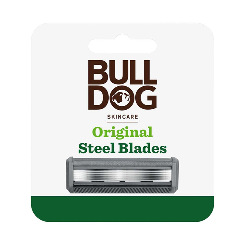 Bulldog razor blade refills pack of 4 - British product