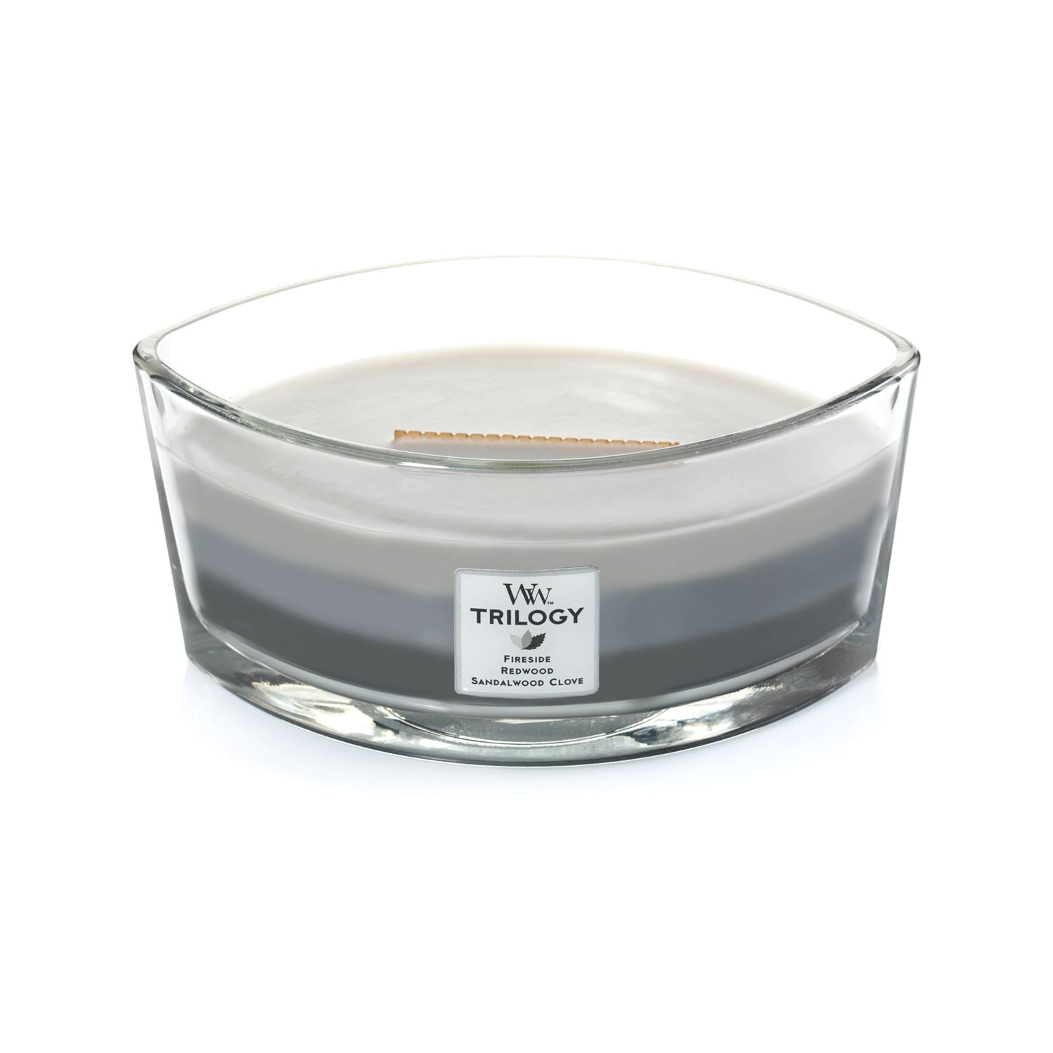 Woodwick candle Trilogy Warm Woods 453g (British brand)