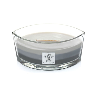 Boots Woodwick Ellipse Candle Trilogy Warm Woods 453g- Buy online at McGrocer