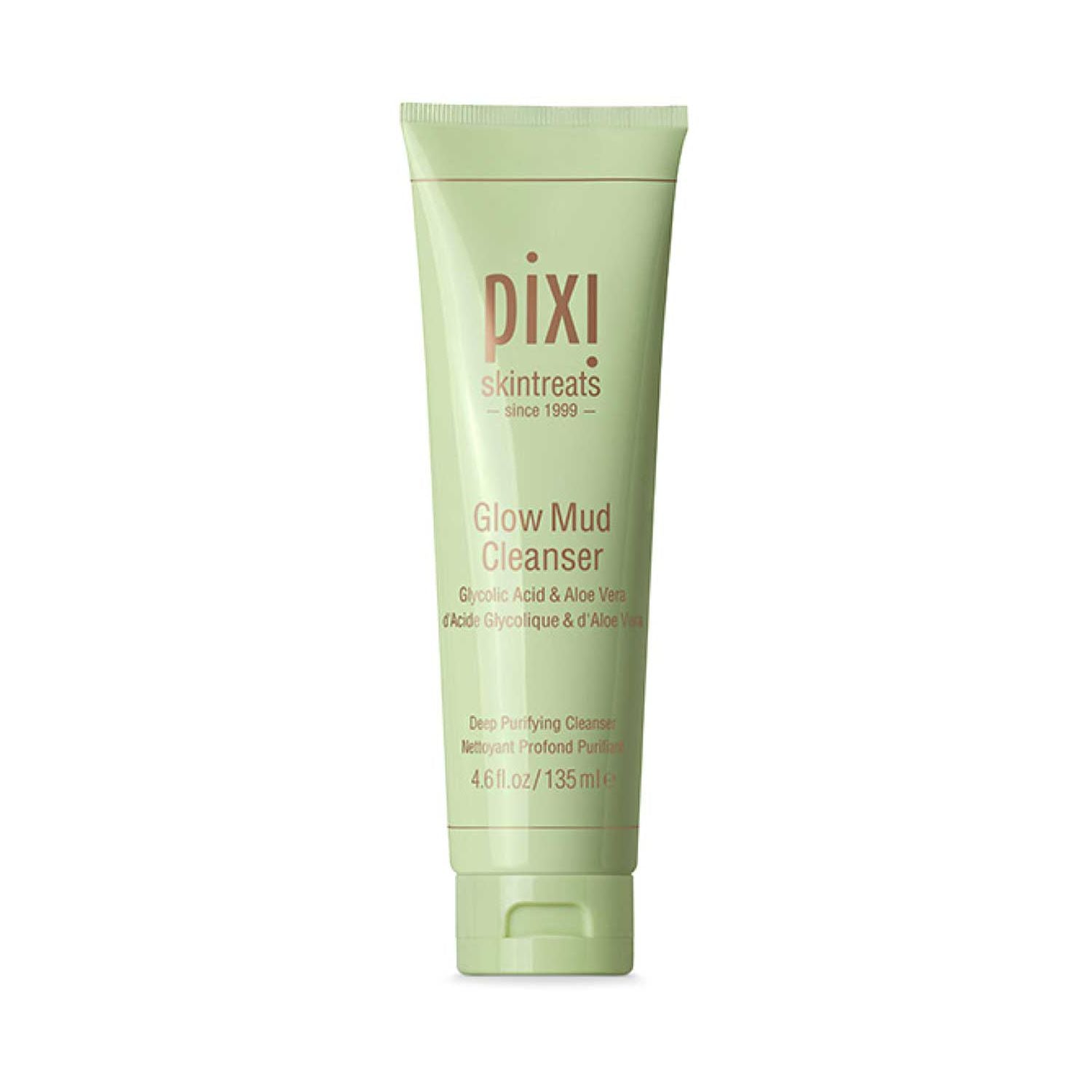 PIXI Glow Mud Cleanser deep pore cleansing 135ml - British product