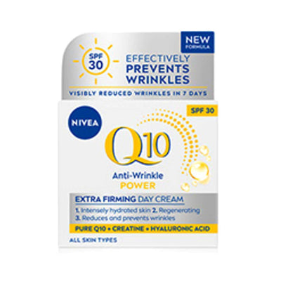 NIVEA Q10 Anti-Falten Power Extra Straffende Tagescreme LSF30 50ml