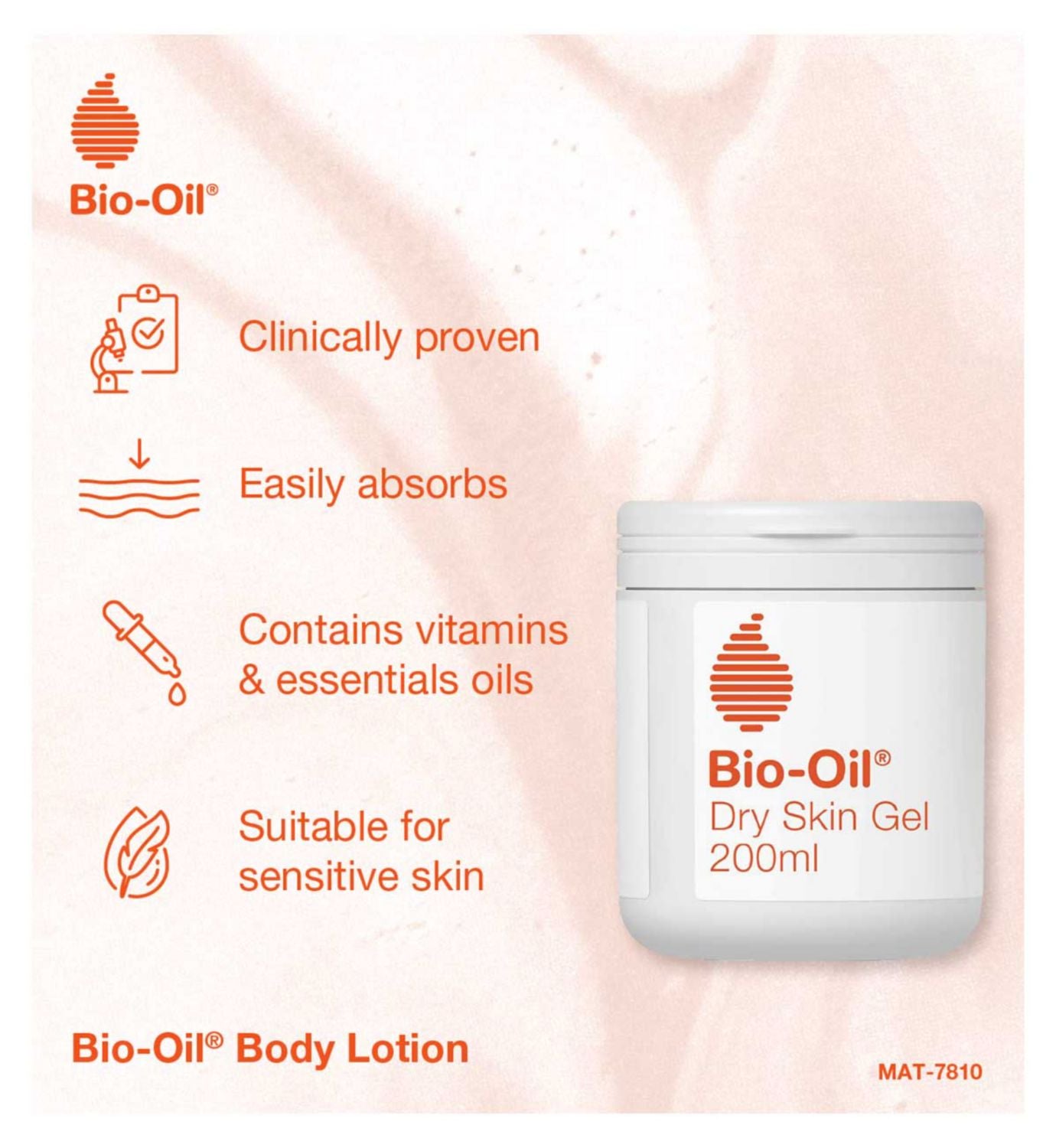 Bio-Oil Dry Skin Gel 100ml - British product