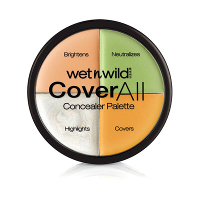 Boots wet n wild CoverAll Concealer Palette Face Makeup- Buy online at McGrocer