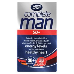 Boots Complete Man 50+ Multivitamins 30 tablets - British product