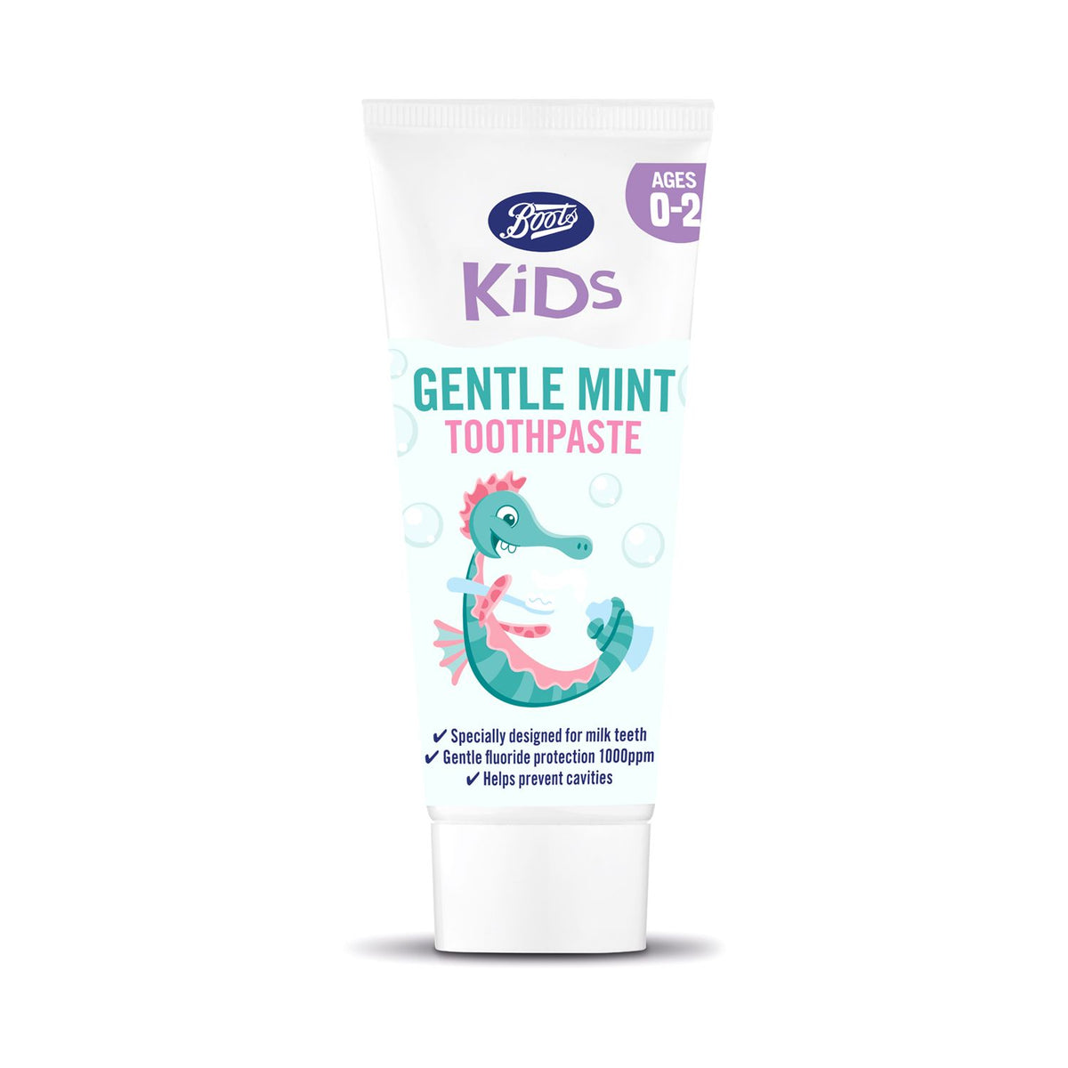 Boots Kids Mint Toothpaste 0-2 Years 75ml - British product