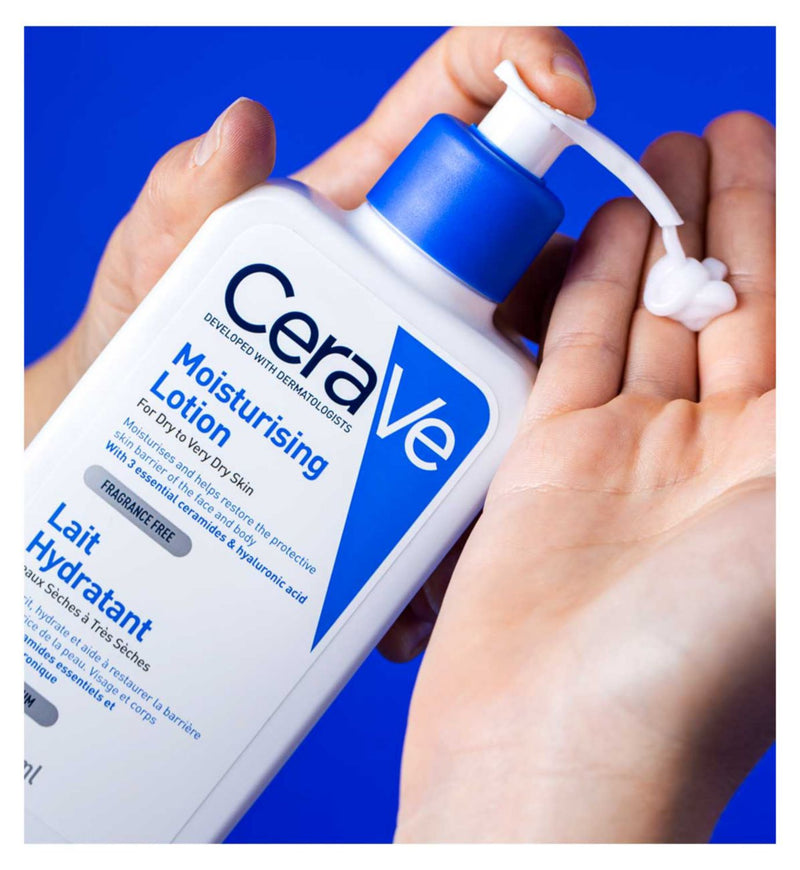 CeraVe Moisturising Lotion Face and Body 473ml - British product