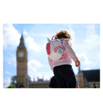 LittleLife Unicorn toddler backpack with safety rein, imported from the UK