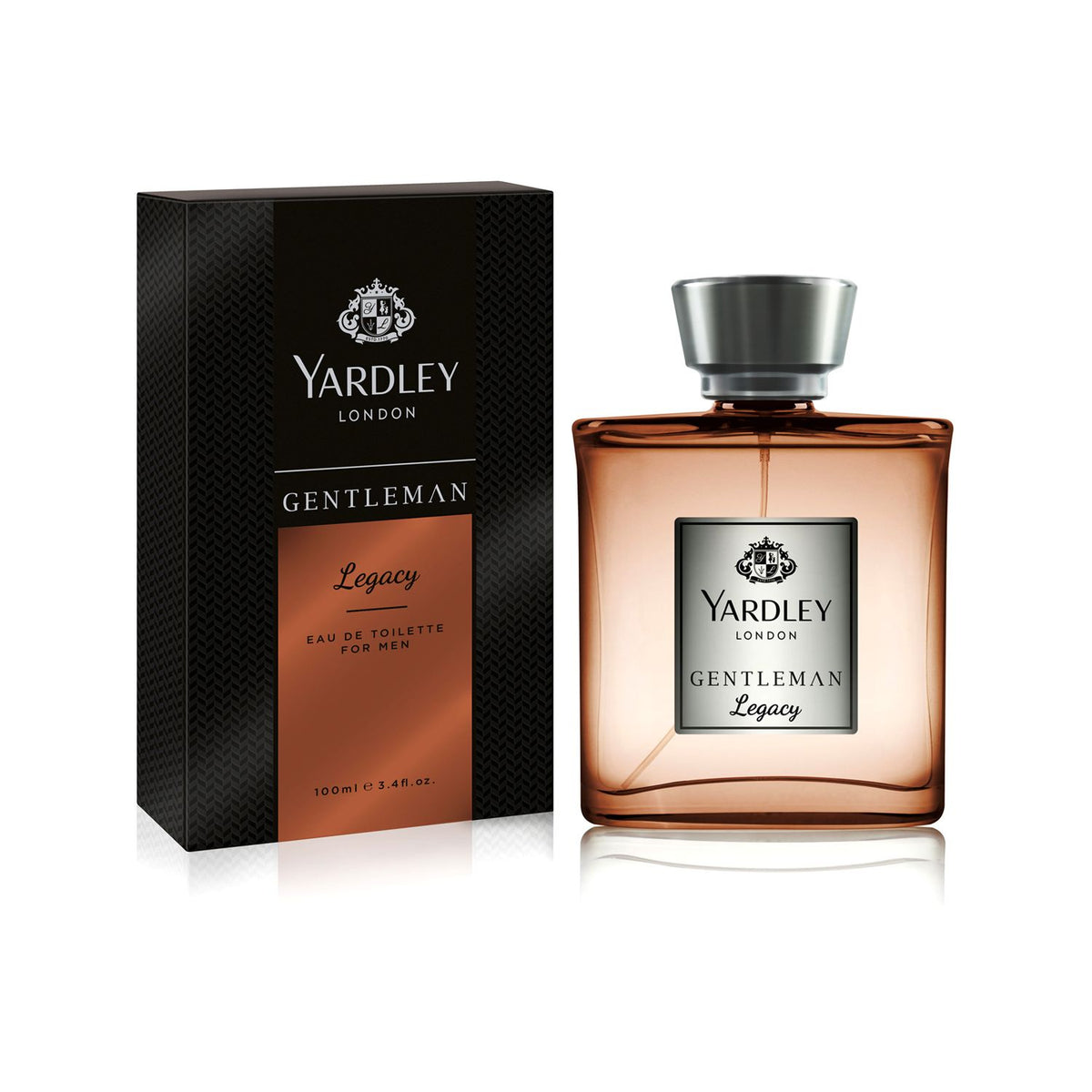 Yardley Gentleman Legacy Eau de Toilette 100ml, imported from the UK