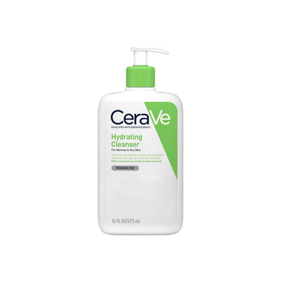 Nettoyant hydratant CeraVe à l'acide hyaluronique pour peaux normales à sèches 473 ml