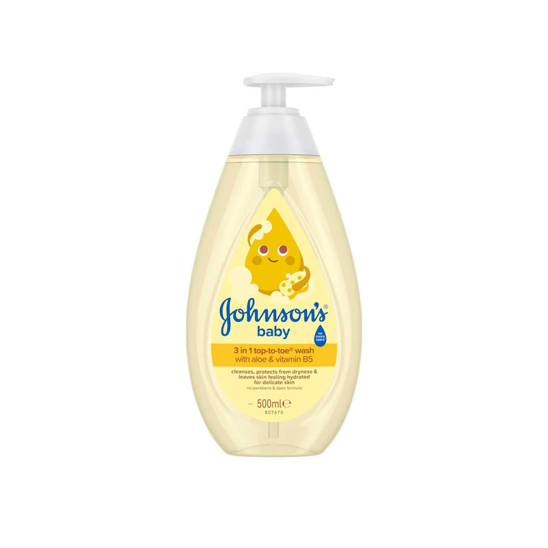 Johnson's baby top-to-toe wash 500ml (British brand)
