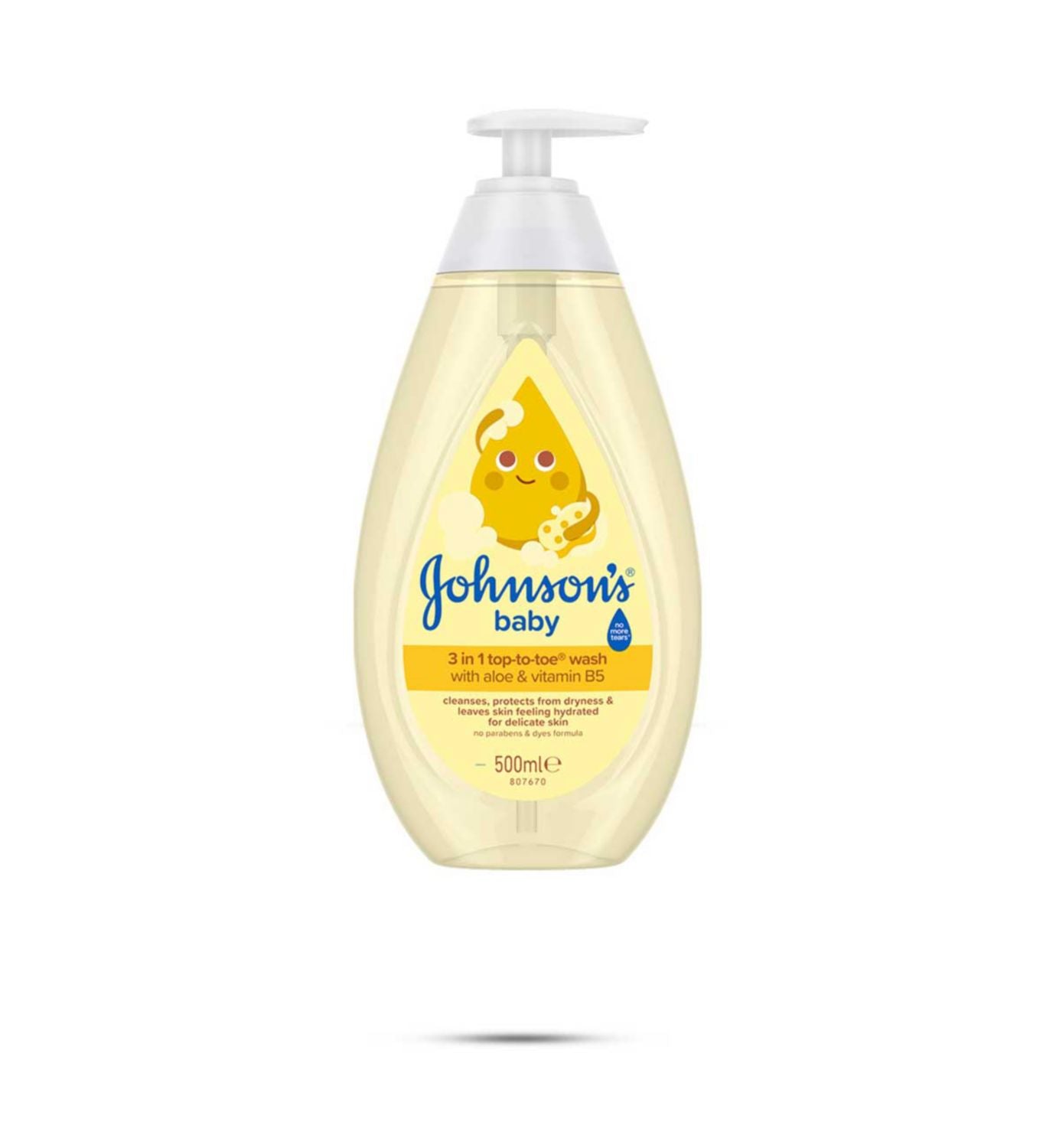 Johnson's baby top-to-toe wash 500ml (British brand)