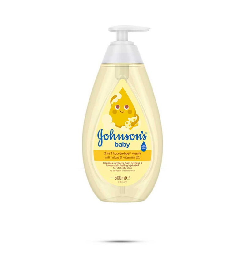 Johnson's baby top-to-toe wash 500ml (British brand)