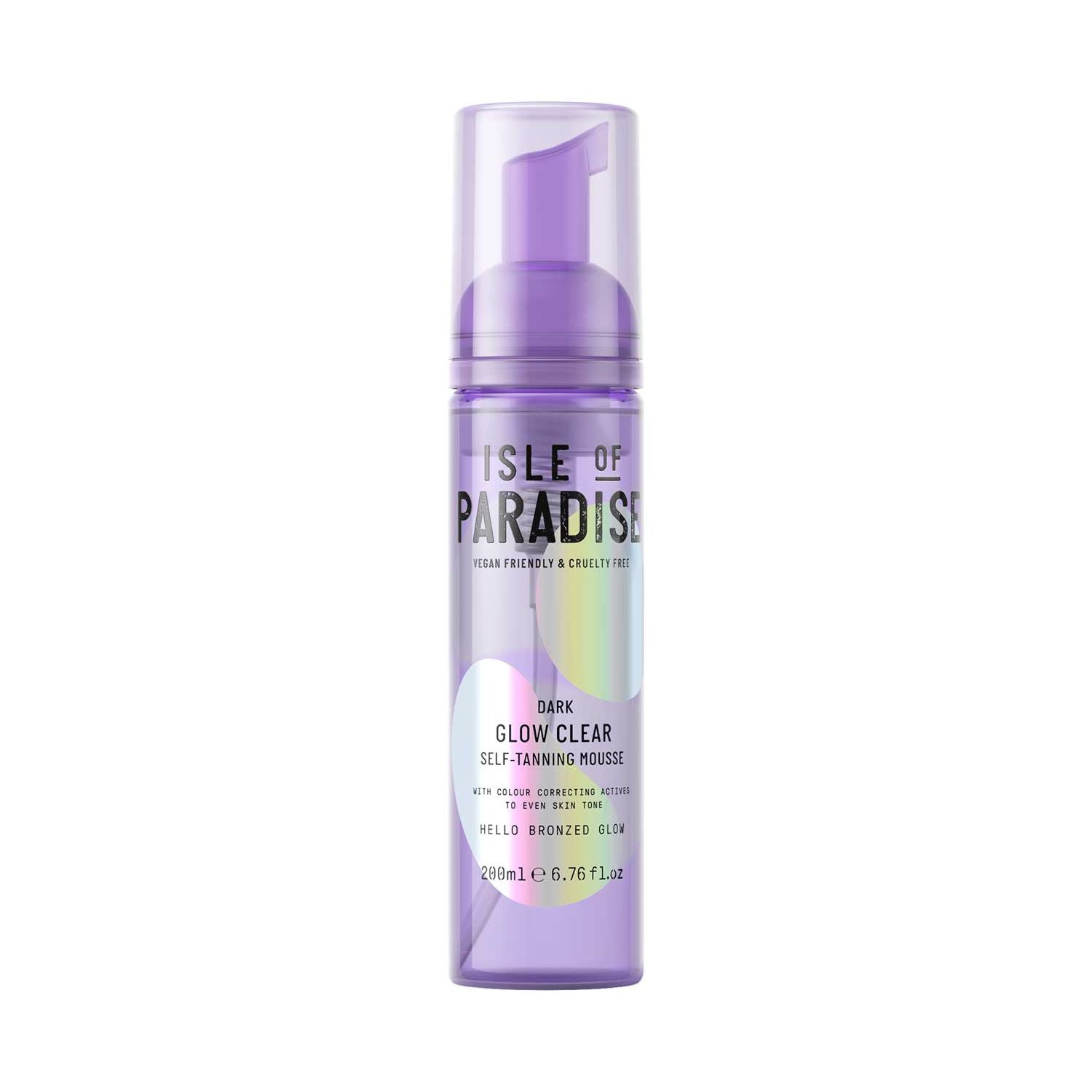 Isle Of Paradise Selbstbräunungs-Mousse Dark 200ml - Britisches Produkt