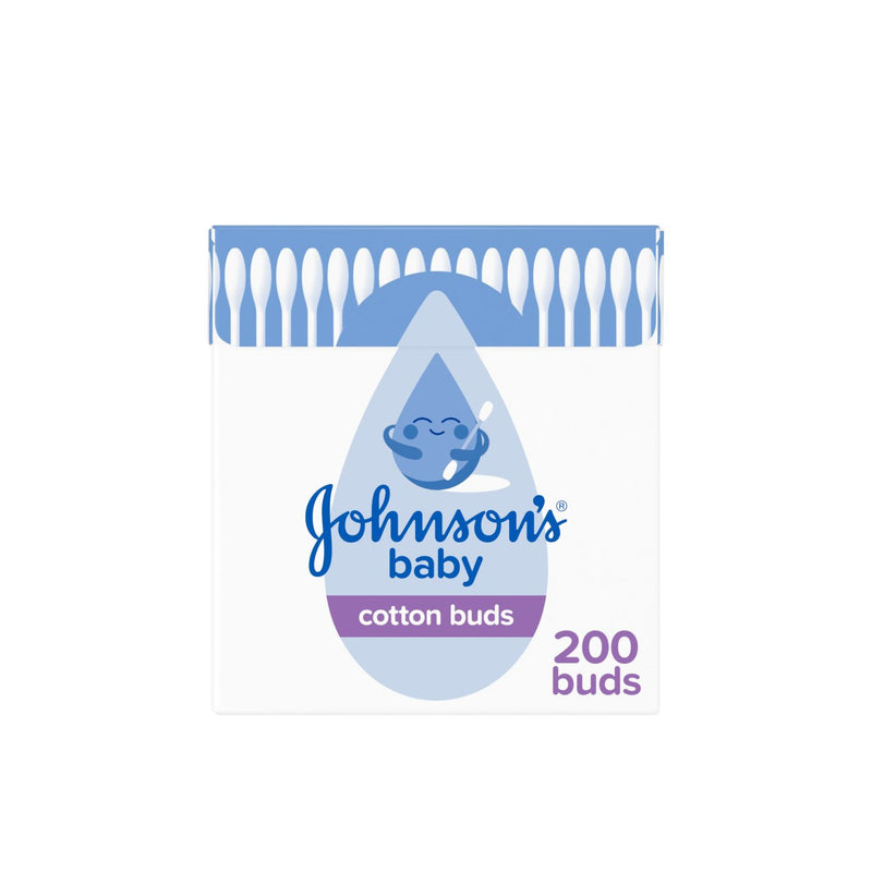 JOHNSON'S Coton-tiges Baby 200 unités - Produit britannique