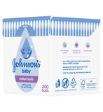 JOHNSON'S Coton-tiges Baby 200 unités - Produit britannique