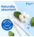 JOHNSON'S Coton-tiges Baby 200 unités - Produit britannique