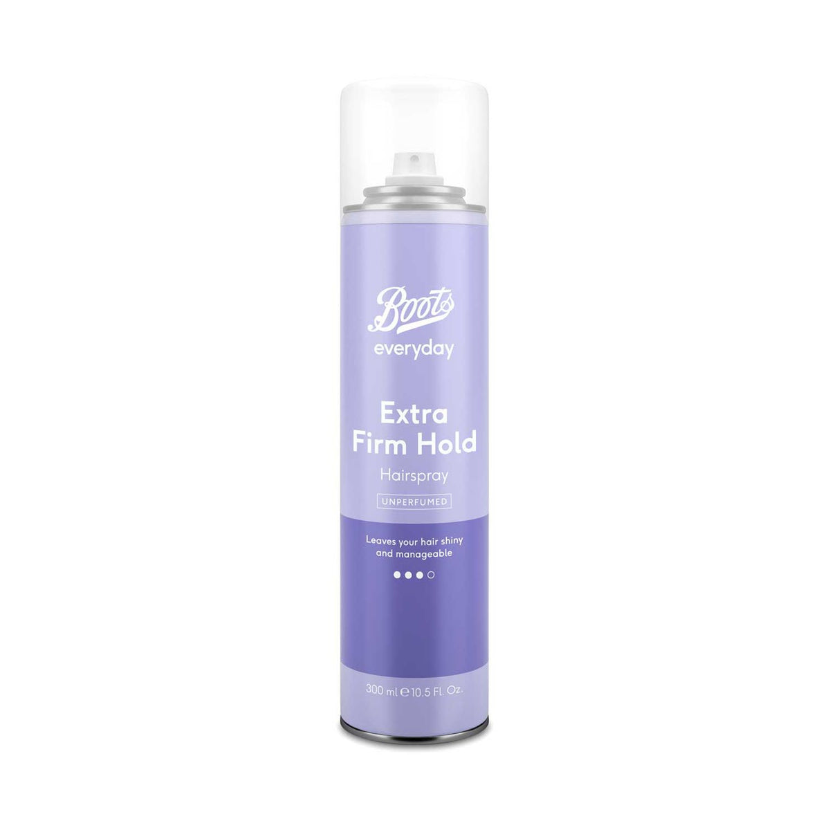 Boots Everyday unperfumed hairspray extra firm hold 300ml - British product