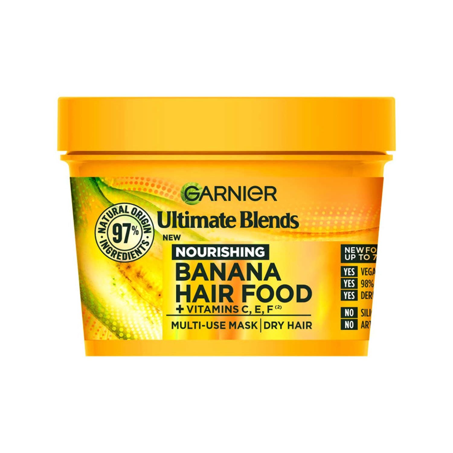 Garnier Haarmaske Banane 400ml, importiert aus dem Vereinigten Königreich