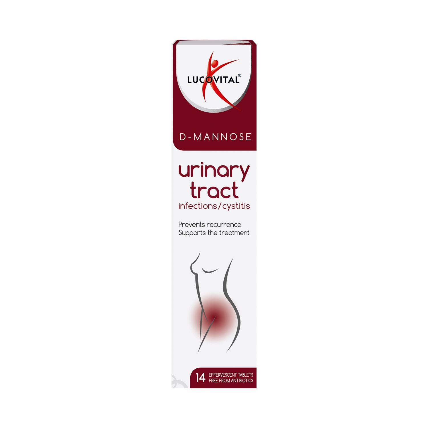 Lucovital D-Mannose Harnwege Brausetabletten 14, UK-Version