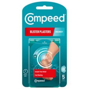 Pansements Compeed Discrets Hydrocolloïdes pour Ampoules pour Pieds Lot de 5