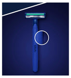 Gillette BlueII Plus disposable razors x8, imported from the UK