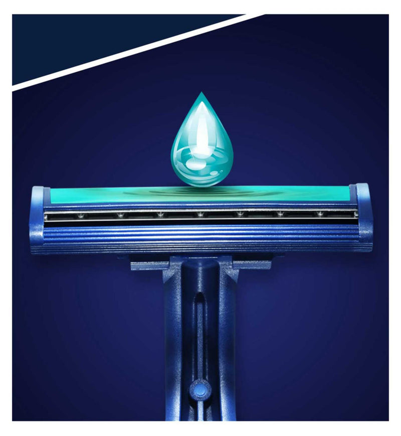 Gillette BlueII Plus disposable razors x8, imported from the UK