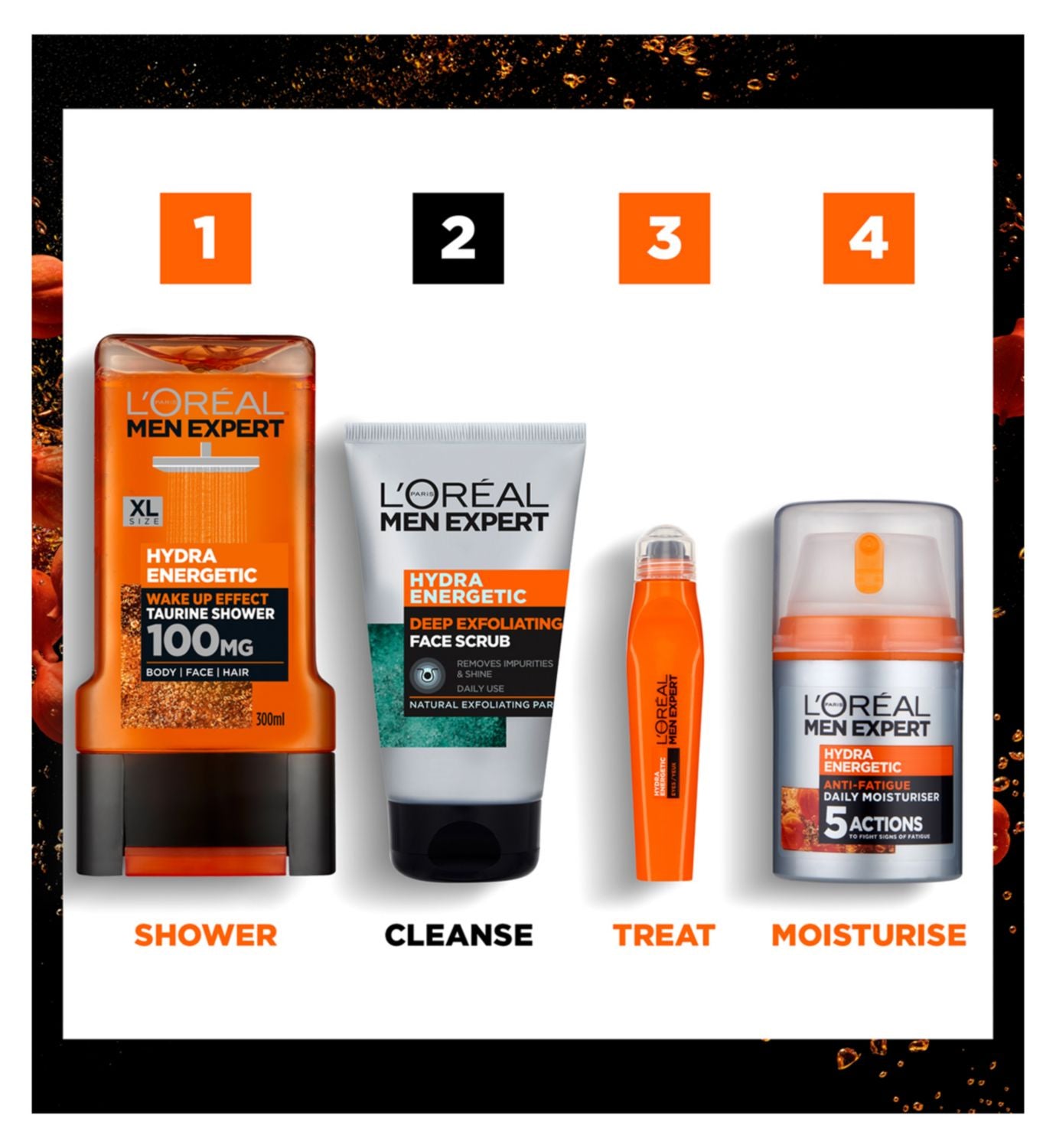 L'Oreal Men Expert Gesichts-Peeling 100ml, UK-Version